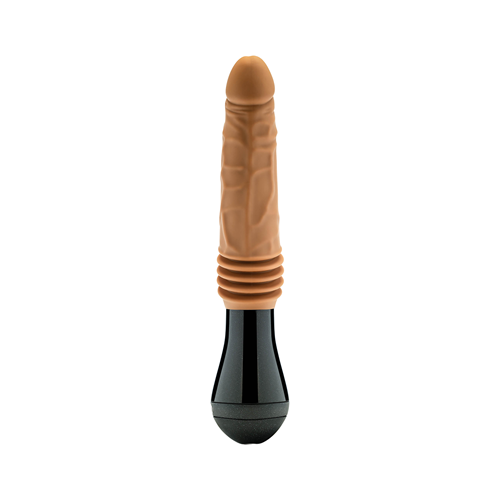 Dr. Skin - Dr. Arthur - Stotende roterende en vibrerende dildo - 27,5 cm